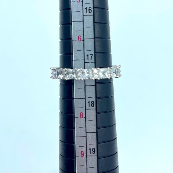 Diamonique 4.35 CTTW Eternity Band Size 7 NIB - Picture 7 of 10